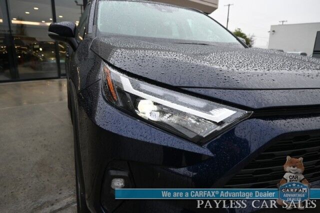 2023 Toyota RAV4 XLE Premium / AWD / Weather Pkg / Power & Heated Leather Seats / Heated Steering Wheel / Sunroof / Blind Spot & Lane Alert / Apple CarPlay & Android Auto / Back Up Camera / Power Liftgate / Keyless Entry & Start / 1-Owner Anchorage AK