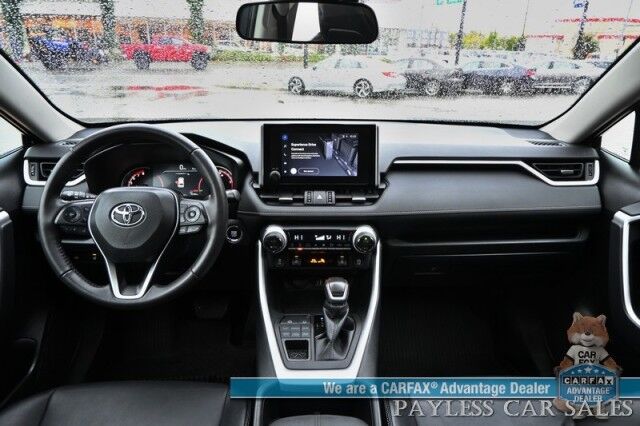 2023 Toyota RAV4 XLE Premium / AWD / Weather Pkg / Power & Heated Leather Seats / Heated Steering Wheel / Sunroof / Blind Spot & Lane Alert / Apple CarPlay & Android Auto / Back Up Camera / Power Liftgate / Keyless Entry & Start / 1-Owner Anchorage AK