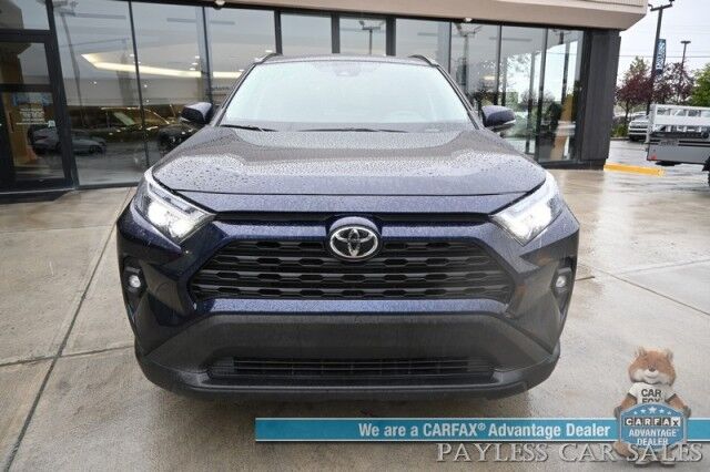 2023 Toyota RAV4 XLE Premium / AWD / Weather Pkg / Power & Heated Leather Seats / Heated Steering Wheel / Sunroof / Blind Spot & Lane Alert / Apple CarPlay & Android Auto / Back Up Camera / Power Liftgate / Keyless Entry & Start / 1-Owner Anchorage AK