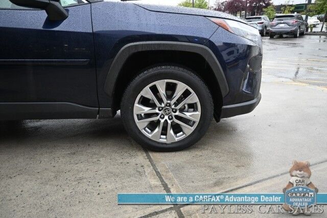 2023 Toyota RAV4 XLE Premium / AWD / Weather Pkg / Power & Heated Leather Seats / Heated Steering Wheel / Sunroof / Blind Spot & Lane Alert / Apple CarPlay & Android Auto / Back Up Camera / Power Liftgate / Keyless Entry & Start / 1-Owner Anchorage AK