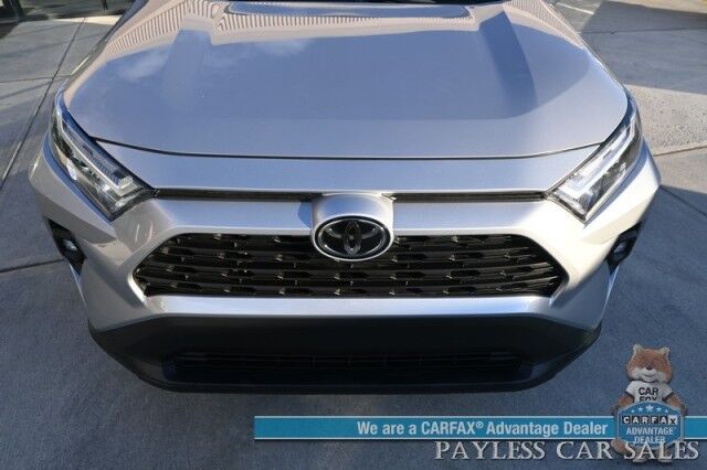 2023 Toyota RAV4 XLE Premium / AWD / Weather Pkg / Power & Heated Leather Seats / Heated Steering Wheel / Sunroof / Lane Depart & Blind Spot Alert / Apple CarPlay & Android Auto / Back Up Camera / Keyless Entry & Start / 1-Owner Anchorage AK
