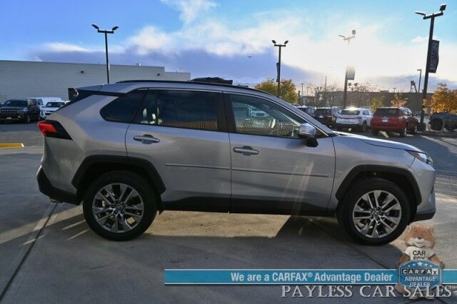 2023 Toyota RAV4 XLE Premium / AWD / Weather Pkg / Power & Heated Leather Seats / Heated Steering Wheel / Sunroof / Lane Depart & Blind Spot Alert / Apple CarPlay & Android Auto / Back Up Camera / Keyless Entry & Start / 1-Owner Anchorage AK