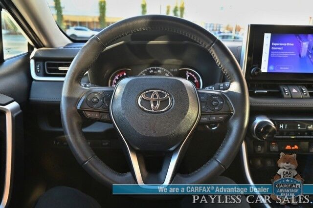 2023 Toyota RAV4 XLE Premium / AWD / Weather Pkg / Power & Heated Leather Seats / Heated Steering Wheel / Sunroof / Lane Depart & Blind Spot Alert / Apple CarPlay & Android Auto / Back Up Camera / Keyless Entry & Start / 1-Owner Anchorage AK