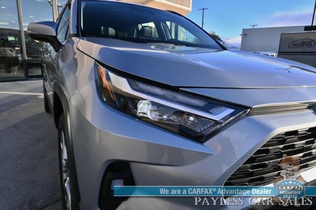 2023 Toyota RAV4 XLE Premium / AWD / Weather Pkg / Power & Heated Leather Seats / Heated Steering Wheel / Sunroof / Lane Depart & Blind Spot Alert / Apple CarPlay & Android Auto / Back Up Camera / Keyless Entry & Start / 1-Owner Anchorage AK