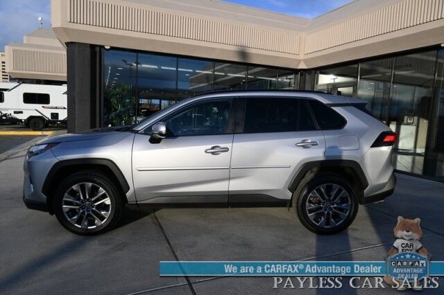 2023 Toyota RAV4 XLE Premium / AWD / Weather Pkg / Power & Heated Leather Seats / Heated Steering Wheel / Sunroof / Lane Depart & Blind Spot Alert / Apple CarPlay & Android Auto / Back Up Camera / Keyless Entry & Start / 1-Owner Anchorage AK