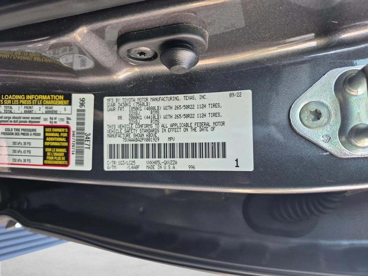 2023 Toyota Sequoia Capstone Roseville CA