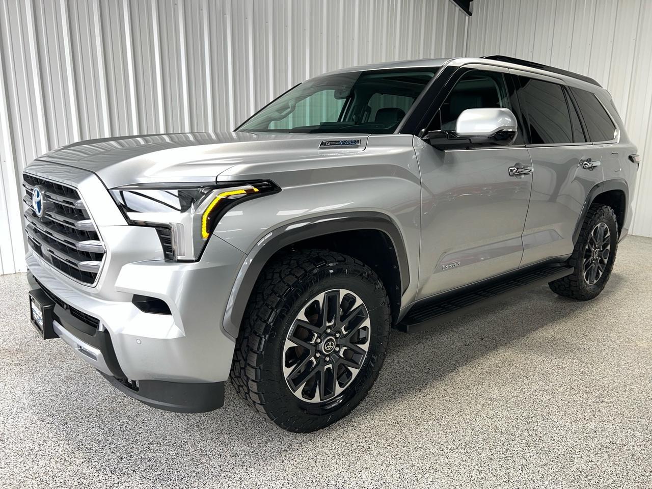 2023 Toyota Sequoia Limited, Pano Sunroof, New Leveling Kit, New Toyo Open Country A/T Tires