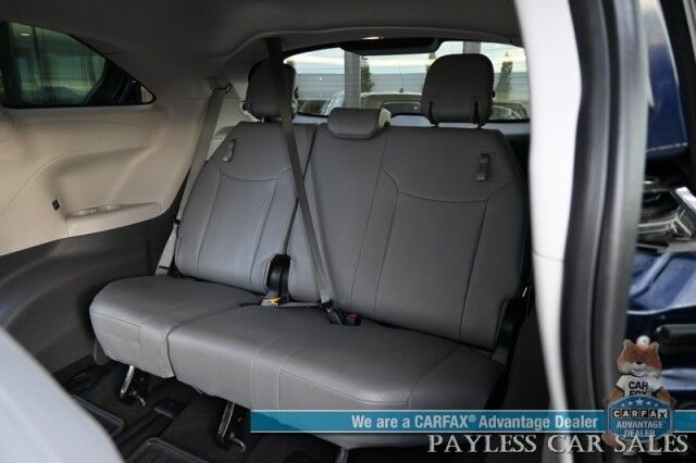 2023 Toyota Sienna XLE / AWD / Hybrid / Power & Heated Leather Seats / Sunroof / Adaptive Cruise / Lane Departure & Blind Spot / Rear Captain Chairs / 3rd Row / Seats 7 / Apple CarPlay & Android Auto / Back Up Camera / 36 MPG / 1-Owner Anchorage AK