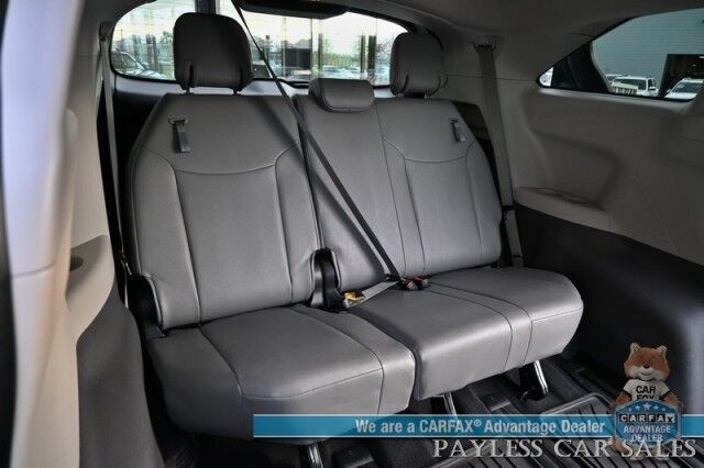 2023 Toyota Sienna XLE / AWD / Hybrid / Power & Heated Leather Seats / Sunroof / Adaptive Cruise / Lane Departure & Blind Spot / Rear Captain Chairs / 3rd Row / Seats 7 / Apple CarPlay & Android Auto / Back Up Camera / 36 MPG / 1-Owner Anchorage AK