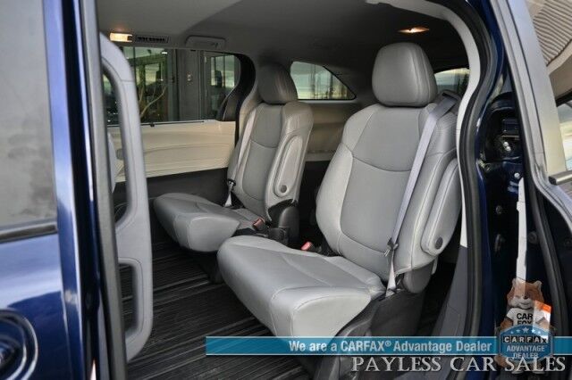 2023 Toyota Sienna XLE / AWD / Hybrid / Power & Heated Leather Seats / Sunroof / Adaptive Cruise / Lane Departure & Blind Spot / Rear Captain Chairs / 3rd Row / Seats 7 / Apple CarPlay & Android Auto / Back Up Camera / 36 MPG / 1-Owner Anchorage AK