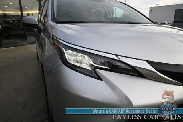 2023 Toyota Sienna XLE / AWD / Hybrid / Power & Heated Leather Seats / Sunroof / Adaptive Cruise / Lane Departure & Blind Spot / Rear Captain Chairs / 3rd Row / Seats 7 / Apple CarPlay & Android Auto / Back Up Camera / 36 MPG / 1-Owner Anchorage AK 2023 Toyota Sienna XLE / AWD / Hybrid / Power & Heated Leather Seats / Sunroof / Adaptive Cruise / Lane Departure & Blind Spot / Rear Captain Chairs / 3rd Row / Seats 7 / Apple CarPlay & Android Auto / Back Up Camera / 36 MPG / 1-Owner Anchorage AK