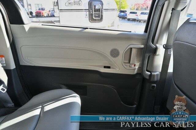 2023 Toyota Sienna XLE / AWD / Hybrid / Power & Heated Leather Seats / Sunroof / Adaptive Cruise / Lane Departure & Blind Spot / Rear Captain Chairs / 3rd Row / Seats 7 / Apple CarPlay & Android Auto / Back Up Camera / 36 MPG / 1-Owner Anchorage AK