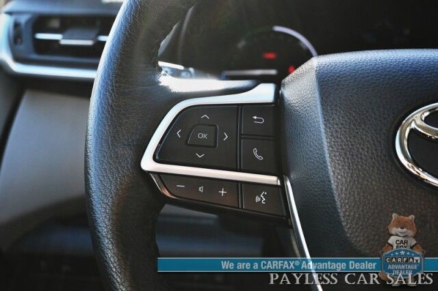 2023 Toyota Sienna XLE / AWD / Hybrid / Power & Heated Leather Seats / Sunroof / Adaptive Cruise / Lane Departure & Blind Spot / Rear Captain Chairs / 3rd Row / Seats 7 / Apple CarPlay & Android Auto / Back Up Camera / 36 MPG / 1-Owner Anchorage AK