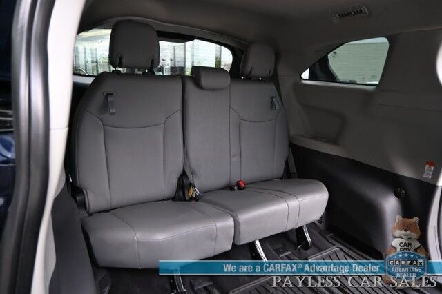 2023 Toyota Sienna XLE / AWD / Hybrid / Power & Heated Leather Seats / Sunroof / Adaptive Cruise / Lane Departure & Blind Spot / Rear Captain Chairs / 3rd Row / Seats 7 / Apple CarPlay & Android Auto / Back Up Camera / 36 MPG / 1-Owner Anchorage AK