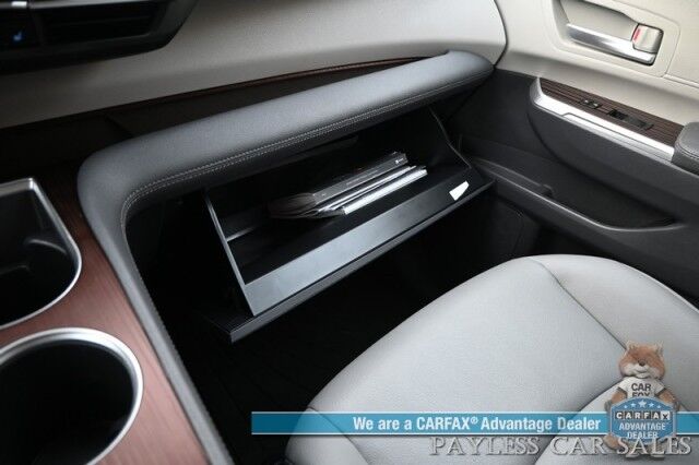 2023 Toyota Sienna XLE / AWD / Hybrid / Power & Heated Leather Seats / Sunroof / Adaptive Cruise / Lane Departure & Blind Spot / Rear Captain Chairs / 3rd Row / Seats 7 / Apple CarPlay & Android Auto / Back Up Camera / 36 MPG / 1-Owner Anchorage AK