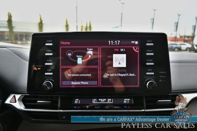 2023 Toyota Sienna XLE / AWD / Hybrid / Power & Heated Leather Seats / Sunroof / Adaptive Cruise / Lane Departure & Blind Spot / Rear Captain Chairs / 3rd Row / Seats 7 / Apple CarPlay & Android Auto / Back Up Camera / 36 MPG / 1-Owner Anchorage AK