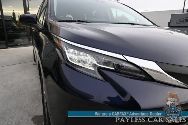 2023 Toyota Sienna XLE / AWD / Hybrid / Power & Heated Leather Seats / Sunroof / Adaptive Cruise / Lane Departure & Blind Spot / Rear Captain Chairs / 3rd Row / Seats 7 / Apple CarPlay & Android Auto / Back Up Camera / 36 MPG / 1-Owner Anchorage AK