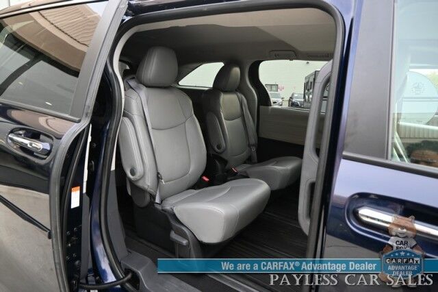 2023 Toyota Sienna XLE / AWD / Hybrid / Power & Heated Leather Seats / Sunroof / Adaptive Cruise / Lane Departure & Blind Spot / Rear Captain Chairs / 3rd Row / Seats 7 / Apple CarPlay & Android Auto / Back Up Camera / 36 MPG / 1-Owner Anchorage AK