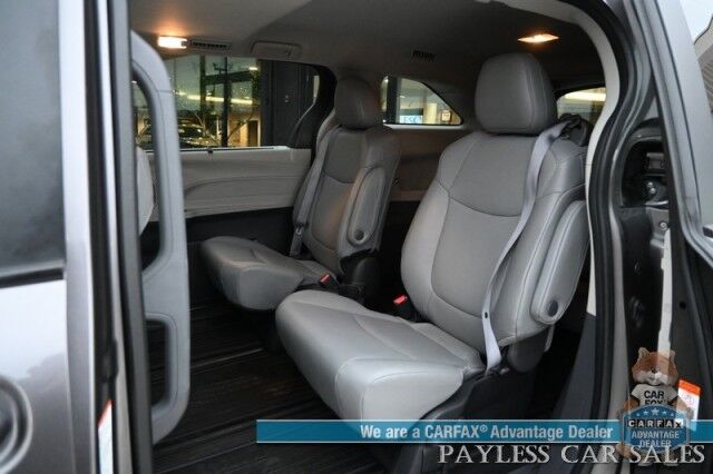 2023 Toyota Sienna XLE / AWD / Hybrid / Power & Heated Leather Seats / Sunroof / Lane Departure & Blind Spot Alert / Adaptive Cruise / Apple CarPlay & Android Auto / Rear Captain Chairs / 3rd Row / Seats 7 / 36 MPG / 1-Owner Anchorage AK 2023 Toyota Sienna XLE / AWD / Hybrid / Power & Heated Leather Seats / Sunroof / Lane Departure & Blind Spot Alert / Adaptive Cruise / Apple CarPlay & Android Auto / Rear Captain Chairs / 3rd Row / Seats 7 / 36 MPG / 1-Owner Anchorage AK