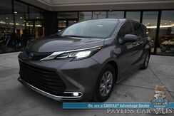2023_Toyota_Sienna_XLE / AWD / Hybrid / Power & Heated Leather Seats / Sunroof / Lane Departure & Blind Spot Alert / Adaptive Cruise / Apple CarPlay & Android Auto / Rear Captain Chairs / 3rd Row / Seats 7 / 36 MPG / 1-Owner_ Anchorage AK