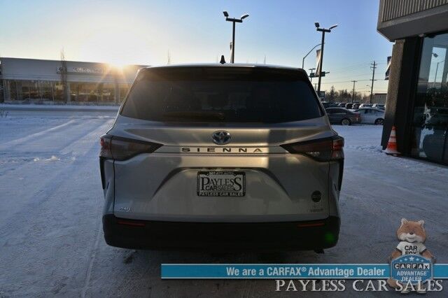 2023 Toyota Sienna XLE Hybrid / AWD / Auto Start / Power & Heated Leather Seats / Sunroof / Adaptive Cruise / Lane Depart & Blind Spot / Apple CarPlay & Android Auto / Back Up Cam / Rear Captain Chairs / 3rd Row / 36 MPG / 1-Owner Anchorage AK 2023 Toyota Sienna XLE Hybrid / AWD / Auto Start / Power & Heated Leather Seats / Sunroof / Adaptive Cruise / Lane Depart & Blind Spot / Apple CarPlay & Android Auto / Back Up Cam / Rear Captain Chairs / 3rd Row / 36 MPG / 1-Owner Anchorage AK