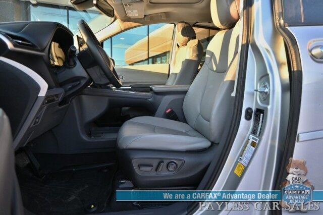 2023 Toyota Sienna XLE Hybrid / AWD / Auto Start / Power & Heated Leather Seats / Sunroof / Adaptive Cruise / Lane Depart & Blind Spot / Apple CarPlay & Android Auto / Back Up Cam / Rear Captain Chairs / 3rd Row / 36 MPG / 1-Owner Anchorage AK 2023 Toyota Sienna XLE Hybrid / AWD / Auto Start / Power & Heated Leather Seats / Sunroof / Adaptive Cruise / Lane Depart & Blind Spot / Apple CarPlay & Android Auto / Back Up Cam / Rear Captain Chairs / 3rd Row / 36 MPG / 1-Owner Anchorage AK