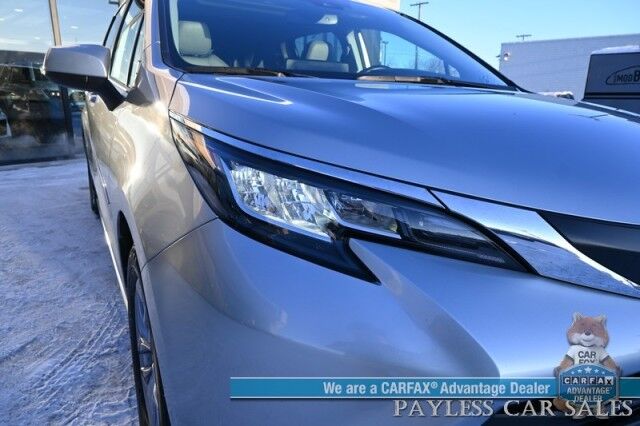 2023 Toyota Sienna XLE Hybrid / AWD / Auto Start / Power & Heated Leather Seats / Sunroof / Adaptive Cruise / Lane Depart & Blind Spot / Apple CarPlay & Android Auto / Back Up Cam / Rear Captain Chairs / 3rd Row / 36 MPG / 1-Owner Anchorage AK 2023 Toyota Sienna XLE Hybrid / AWD / Auto Start / Power & Heated Leather Seats / Sunroof / Adaptive Cruise / Lane Depart & Blind Spot / Apple CarPlay & Android Auto / Back Up Cam / Rear Captain Chairs / 3rd Row / 36 MPG / 1-Owner Anchorage AK
