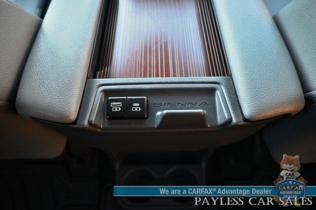 2023 Toyota Sienna XLE Hybrid / AWD / Auto Start / Power & Heated Leather Seats / Sunroof / Adaptive Cruise / Lane Depart & Blind Spot / Apple CarPlay & Android Auto / Back Up Cam / Rear Captain Chairs / 3rd Row / 36 MPG / 1-Owner Anchorage AK 2023 Toyota Sienna XLE Hybrid / AWD / Auto Start / Power & Heated Leather Seats / Sunroof / Adaptive Cruise / Lane Depart & Blind Spot / Apple CarPlay & Android Auto / Back Up Cam / Rear Captain Chairs / 3rd Row / 36 MPG / 1-Owner Anchorage AK