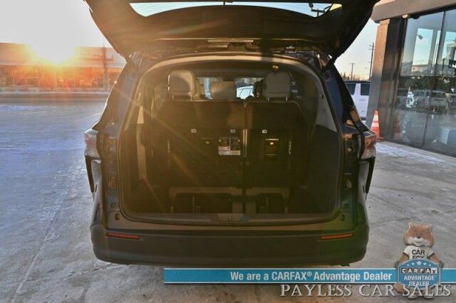 2023 Toyota Sienna XLE Hybrid / AWD / Auto Start / Power & Heated Leather Seats / Sunroof / Adaptive Cruise / Lane Depart & Blind Spot / Apple CarPlay & Android Auto / Back Up Cam / Rear Captain Chairs / 3rd Row / 36 MPG / 1-Owner Anchorage AK 2023 Toyota Sienna XLE Hybrid / AWD / Auto Start / Power & Heated Leather Seats / Sunroof / Adaptive Cruise / Lane Depart & Blind Spot / Apple CarPlay & Android Auto / Back Up Cam / Rear Captain Chairs / 3rd Row / 36 MPG / 1-Owner Anchorage AK