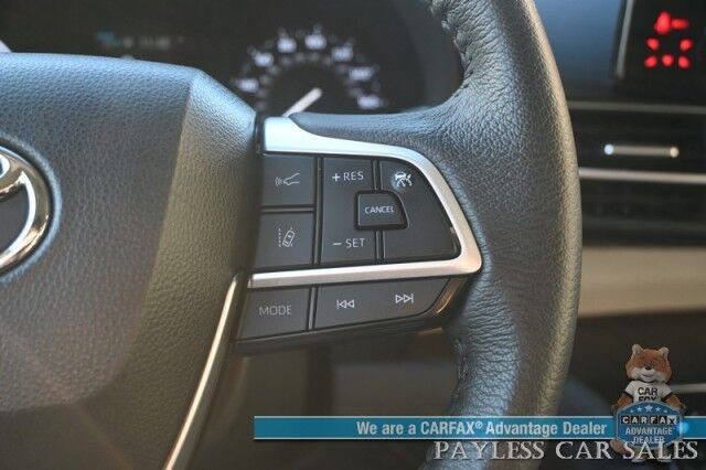 2023 Toyota Sienna XLE Hybrid / AWD / Auto Start / Power & Heated Leather Seats / Sunroof / Adaptive Cruise / Lane Depart & Blind Spot / Apple CarPlay & Android Auto / Back Up Cam / Rear Captain Chairs / 3rd Row / 36 MPG / 1-Owner Anchorage AK 2023 Toyota Sienna XLE Hybrid / AWD / Auto Start / Power & Heated Leather Seats / Sunroof / Adaptive Cruise / Lane Depart & Blind Spot / Apple CarPlay & Android Auto / Back Up Cam / Rear Captain Chairs / 3rd Row / 36 MPG / 1-Owner Anchorage AK