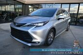 2023 Toyota Sienna XLE Hybrid / AWD / Auto Start / Power & Heated Leather Seats / Sunroof / Adaptive Cruise / Lane Depart & Blind Spot / Apple CarPlay & Android Auto / Back Up Cam / Rear Captain Chairs / 3rd Row / 36 MPG / 1-Owner