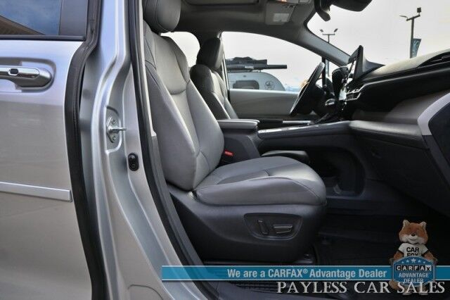 2023 Toyota Sienna XLE Hybrid / AWD / Power & Heated Leather Seats / Sunroof / Adaptive Cruise / Lane Depart & Blind Spot Alert / Apple CarPlay & Android Auto / Back Up Camera / Rear Captain Chairs / 3rd Row / 36 MPG / 1-Owner Wasilla AK