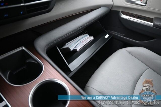 2023 Toyota Sienna XLE Hybrid / AWD / Power & Heated Leather Seats / Sunroof / Adaptive Cruise / Lane Depart & Blind Spot Alert / Apple CarPlay & Android Auto / Back Up Camera / Rear Captain Chairs / 3rd Row / 36 MPG / 1-Owner Anchorage AK 2023 Toyota Sienna XLE Hybrid / AWD / Power & Heated Leather Seats / Sunroof / Adaptive Cruise / Lane Depart & Blind Spot Alert / Apple CarPlay & Android Auto / Back Up Camera / Rear Captain Chairs / 3rd Row / 36 MPG / 1-Owner Anchorage AK