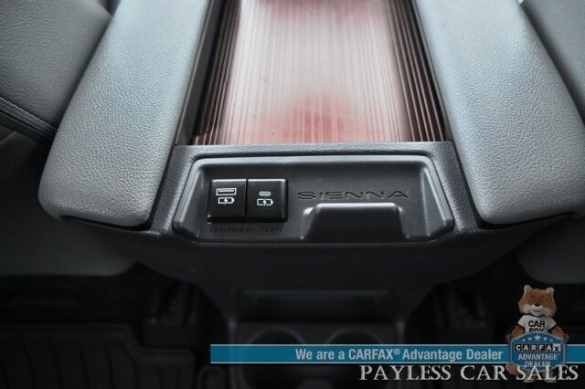 2023 Toyota Sienna XLE Hybrid / AWD / Power & Heated Leather Seats / Sunroof / Adaptive Cruise / Lane Depart & Blind Spot Alert / Apple CarPlay & Android Auto / Back Up Camera / Rear Captain Chairs / 3rd Row / 36 MPG / 1-Owner Wasilla AK