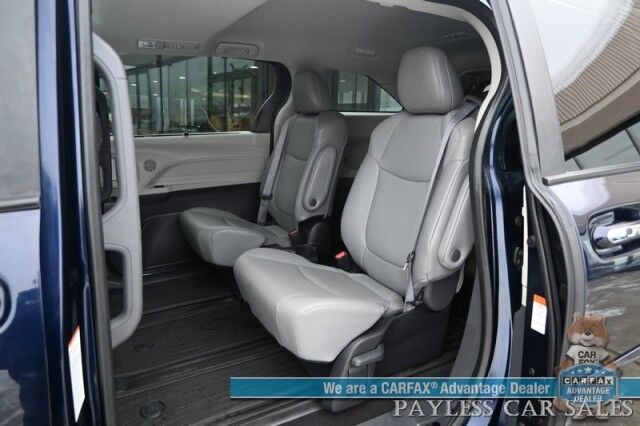 2023 Toyota Sienna XLE Hybrid / AWD / Power & Heated Leather Seats / Sunroof / Adaptive Cruise / Lane Depart & Blind Spot Alert / Apple CarPlay & Android Auto / Back Up Camera / Rear Captain Chairs / 3rd Row / 36 MPG / 1-Owner Wasilla AK
