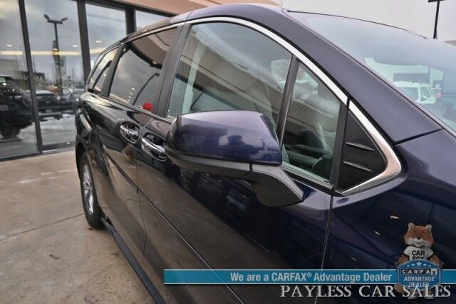 2023 Toyota Sienna XLE Hybrid / AWD / Power & Heated Leather Seats / Sunroof / Adaptive Cruise / Lane Depart & Blind Spot Alert / Apple CarPlay & Android Auto / Back Up Camera / Rear Captain Chairs / 3rd Row / 36 MPG / 1-Owner Wasilla AK