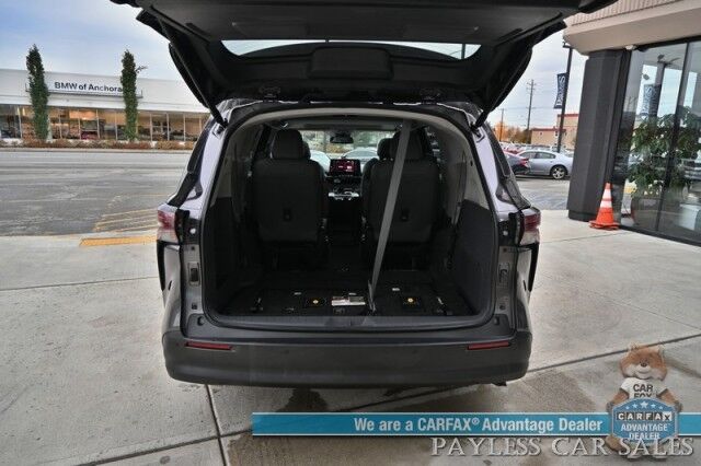 2023 Toyota Sienna XLE Hybrid / AWD / Power & Heated Leather Seats / Sunroof / Adaptive Cruise / Lane Depart & Blind Spot Alert / Apple CarPlay & Android Auto / Back Up Camera / Rear Captain Chairs / 3rd Row / 36 MPG / 1-Owner Wasilla AK