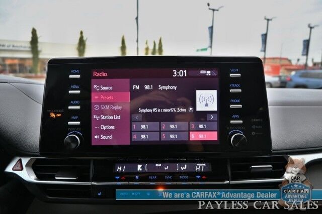 2023 Toyota Sienna XLE Hybrid / AWD / Power & Heated Leather Seats / Sunroof / Adaptive Cruise / Lane Depart & Blind Spot Alert / Apple CarPlay & Android Auto / Back Up Camera / Rear Captain Chairs / 3rd Row / 36 MPG / 1-Owner Anchorage AK