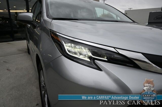2023 Toyota Sienna XLE Hybrid / AWD / Power & Heated Leather Seats / Sunroof / Adaptive Cruise / Lane Depart & Blind Spot Alert / Apple CarPlay & Android Auto / Back Up Camera / Rear Captain Chairs / 3rd Row / 36 MPG / 1-Owner Wasilla AK