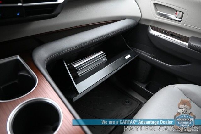 2023 Toyota Sienna XLE Hybrid / AWD / Power & Heated Leather Seats / Sunroof / Adaptive Cruise / Lane Depart & Blind Spot Alert / Apple CarPlay & Android Auto / Back Up Camera / Rear Captain Chairs / 3rd Row / 36 MPG / 1-Owner Anchorage AK