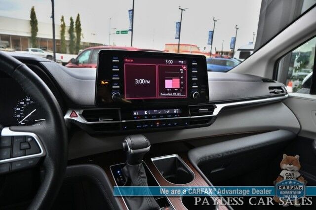 2023 Toyota Sienna XLE Hybrid / AWD / Power & Heated Leather Seats / Sunroof / Adaptive Cruise / Lane Depart & Blind Spot Alert / Apple CarPlay & Android Auto / Back Up Camera / Rear Captain Chairs / 3rd Row / 36 MPG / 1-Owner Wasilla AK