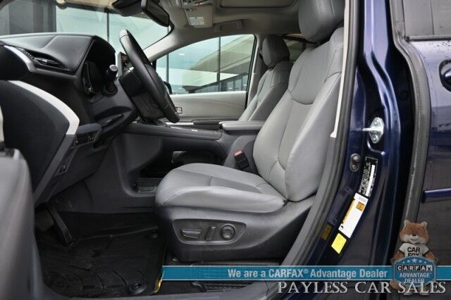 2023 Toyota Sienna XLE Hybrid / AWD / Power & Heated Leather Seats / Sunroof / Adaptive Cruise / Lane Depart & Blind Spot Alert / Apple CarPlay & Android Auto / Back Up Camera / Rear Captain Chairs / 3rd Row / 36 MPG / 1-Owner Anchorage AK