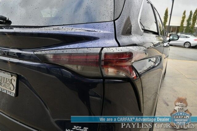 2023 Toyota Sienna XLE Hybrid / AWD / Power & Heated Leather Seats / Sunroof / Adaptive Cruise / Lane Depart & Blind Spot Alert / Apple CarPlay & Android Auto / Back Up Camera / Rear Captain Chairs / 3rd Row / 36 MPG / 1-Owner Anchorage AK