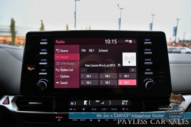 2023 Toyota Sienna XLE Hybrid / AWD / Power & Heated Leather Seats / Sunroof / Adaptive Cruise / Lane Depart & Blind Spot Alert / Apple CarPlay & Android Auto / Back Up Camera / Rear Captain Chairs / 3rd Row / 36 MPG / 1-Owner Anchorage AK
