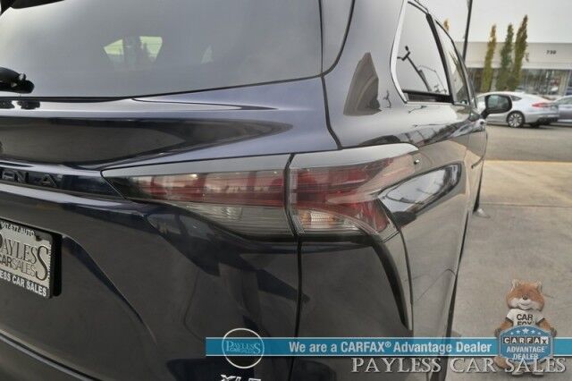 2023 Toyota Sienna XLE Hybrid / AWD / Power & Heated Leather Seats / Sunroof / Adaptive Cruise / Lane Depart & Blind Spot Alert / Apple CarPlay & Android Auto / Back Up Camera / Rear Captain Chairs / 3rd Row / 36 MPG / 1-Owner Anchorage AK