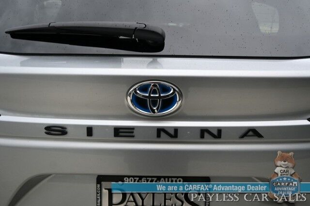 2023 Toyota Sienna XLE Hybrid / AWD / Power & Heated Leather Seats / Sunroof / Adaptive Cruise / Lane Depart & Blind Spot Alert / Rear Captain Chairs / 3rd Row / Apple CarPlay & Android Auto / Back Up Camera / 36 MPG / 1-Owner Anchorage AK