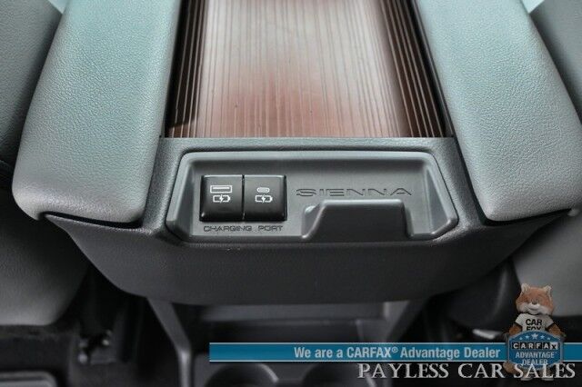 2023 Toyota Sienna XLE Hybrid / AWD / Power & Heated Leather Seats / Sunroof / Adaptive Cruise / Lane Depart & Blind Spot Alert / Rear Captain Chairs / 3rd Row / Apple CarPlay & Android Auto / Back Up Camera / 36 MPG / 1-Owner Anchorage AK