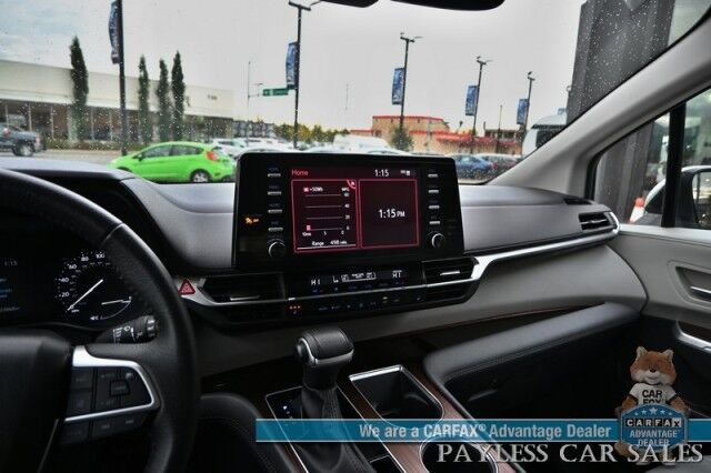 2023 Toyota Sienna XLE Hybrid / AWD / Power & Heated Leather Seats / Sunroof / Adaptive Cruise / Lane Depart & Blind Spot Alert / Rear Captain Chairs / 3rd Row / Apple CarPlay & Android Auto / Back Up Camera / 36 MPG / 1-Owner Anchorage AK