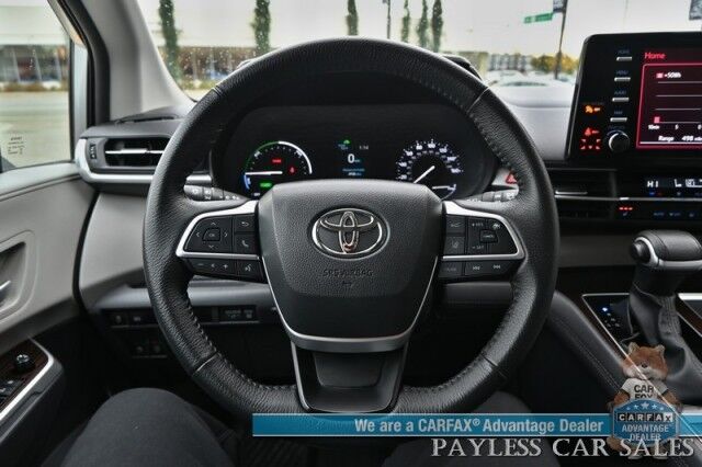2023 Toyota Sienna XLE Hybrid / AWD / Power & Heated Leather Seats / Sunroof / Adaptive Cruise / Lane Depart & Blind Spot Alert / Rear Captain Chairs / 3rd Row / Apple CarPlay & Android Auto / Back Up Camera / 36 MPG / 1-Owner Anchorage AK