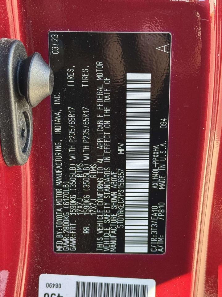 2023 Toyota Sienna XLE Fredericksburg VA